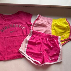 Girls Nike 3T short sleeve shirt outfit